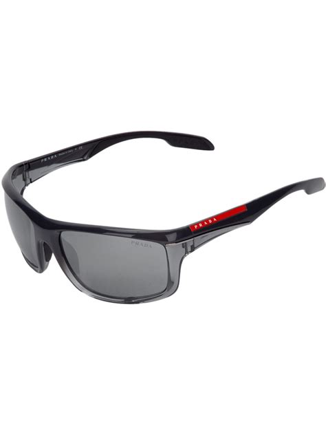 prada wrap around sunglasses men